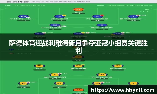 萨德体育迎战利雅得新月争夺亚冠小组赛关键胜利